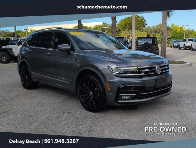 2018 Volkswagen Tiguan 2.0T SEL Premium 2018 Volkswagen Tiguan 2.0T SEL Premium