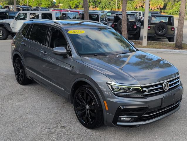 2018 Volkswagen Tiguan 2.0T SEL Premium 2018 Volkswagen Tiguan 2.0T SEL Premium