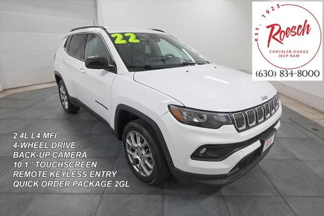 2022 Jeep Compass Latitude Lux 4x4 2022 Jeep Compass Latitude Lux 4x4