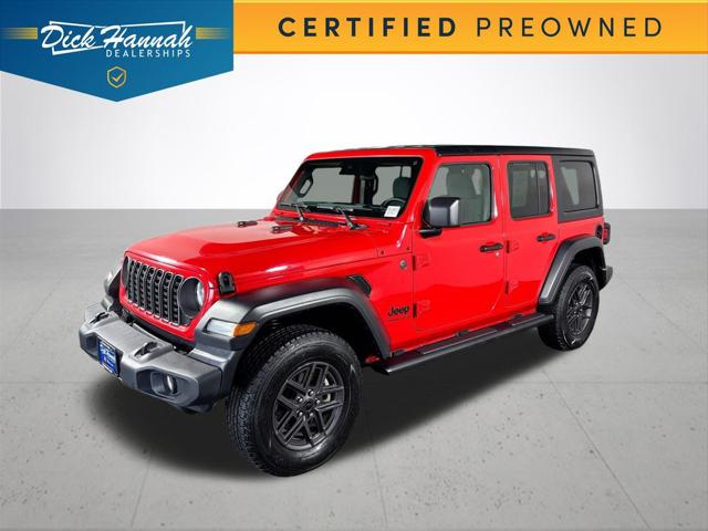 2024 Jeep Wrangler 4-Door Sport S 4x4