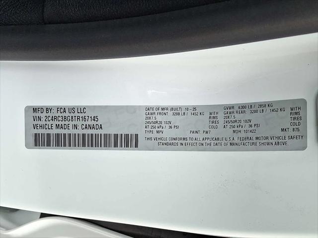 2026 Chrysler Pacifica Select AWD