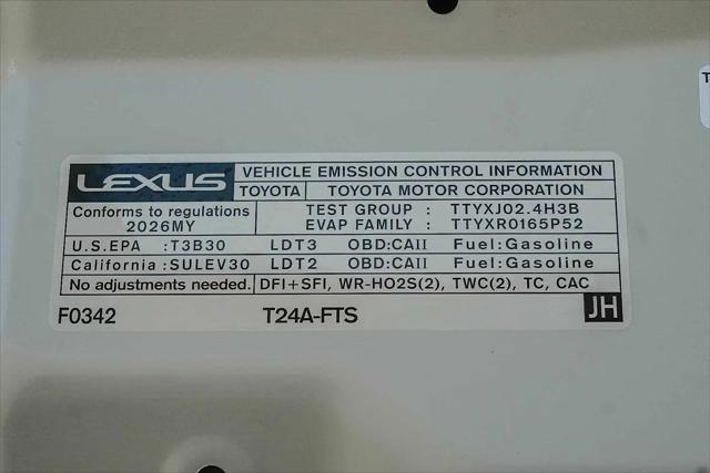 2026 Lexus TX 350 Premium
