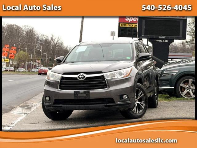 2016 Toyota Highlander XLE V6 for sale in Roanoke, VA