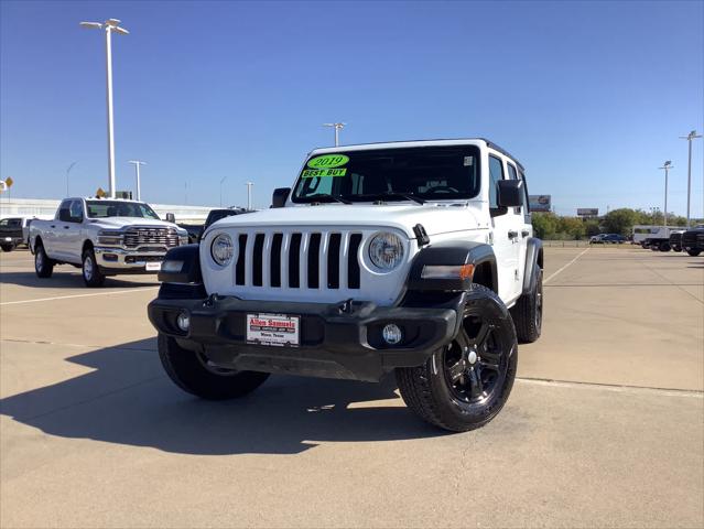 2019 Jeep Wrangler Unlimited Sport S 4x4 2019 Jeep Wrangler Unlimited Sport S 4x4
