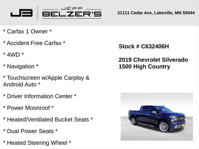 2019 Chevrolet Silverado 1500 High Country