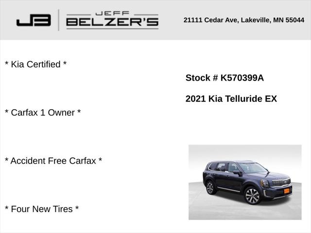 2021 Kia Telluride EX 2021 Kia Telluride EX