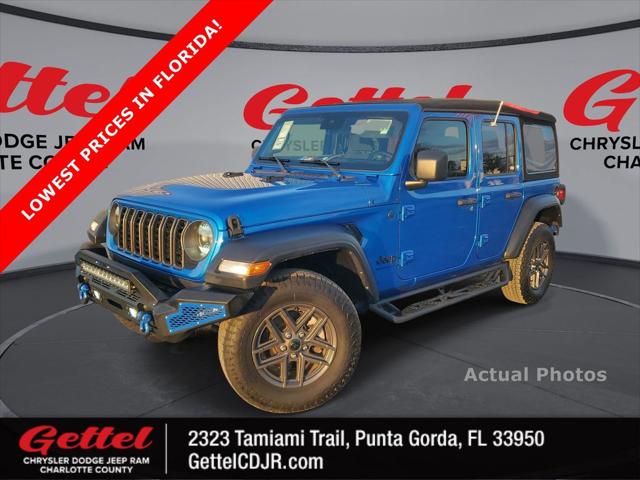 2024 Jeep Wrangler 4-Door Sport S 4x4