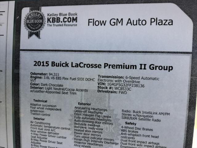 2015 Buick LaCrosse Premium II