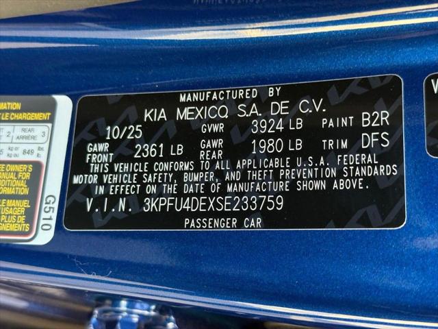 2025 Kia K4 EX