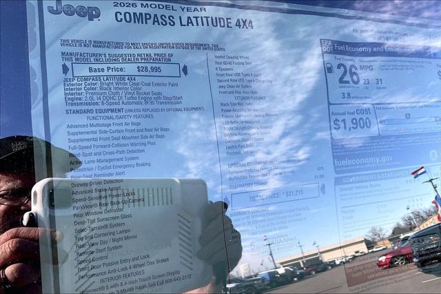 New 2026 Jeep Compass For Sale in Millington, TN