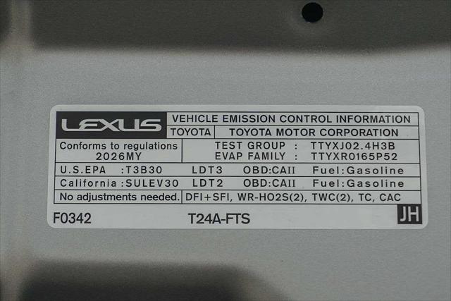 2026 Lexus TX Unknown