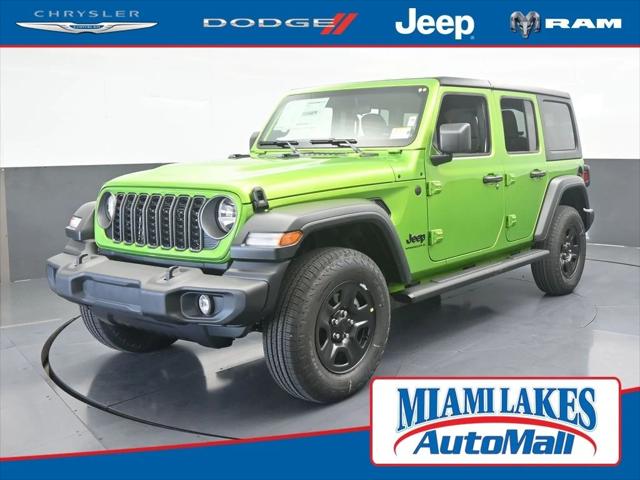 2026 Jeep Wrangler WRANGLER 4-DOOR SPORT 2026 Jeep Wrangler WRANGLER 4-DOOR SPORT
