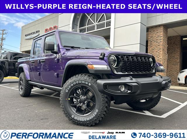 2026 Jeep Gladiator GLADIATOR WILLYS 4X4 2026 Jeep Gladiator GLADIATOR WILLYS 4X4