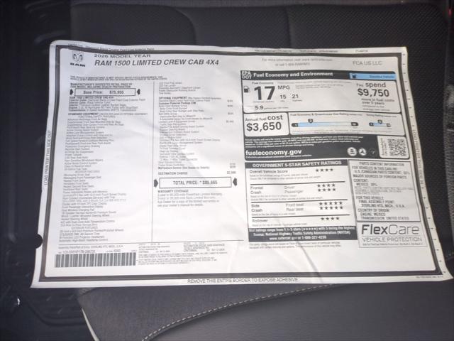 2026 Ram 1500 Limited Crew Cab 4x4 57 Box