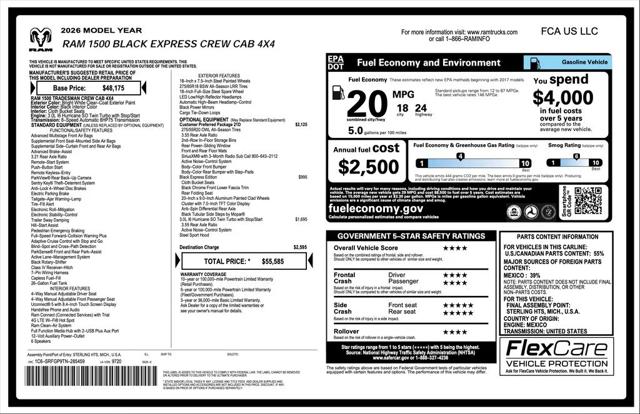 2026 RAM Ram 1500 RAM 1500 EXPRESS CREW CAB 4X4 57 BOX 2026 RAM Ram 1500 RAM 1500 EXPRESS CREW CAB 4X4 57 BOX