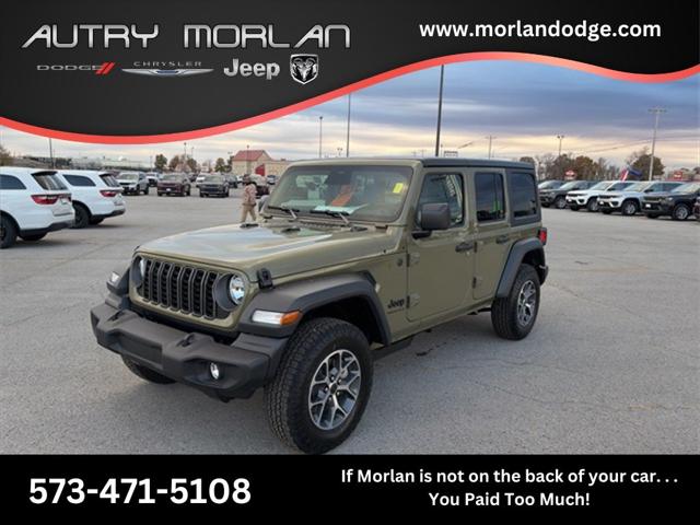 2026 Jeep Wrangler WRANGLER 4-DOOR SPORT S 2026 Jeep Wrangler WRANGLER 4-DOOR SPORT S