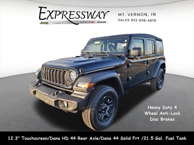 2026 Jeep Wrangler WRANGLER 4-DOOR SPORT 2026 Jeep Wrangler WRANGLER 4-DOOR SPORT