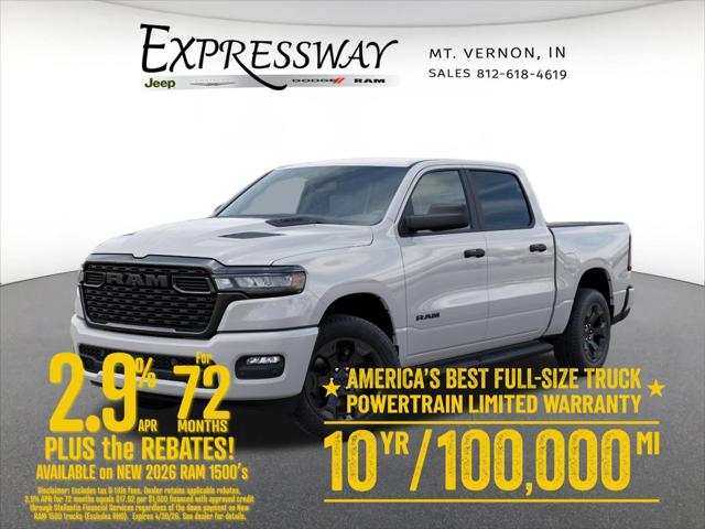 2026 RAM Ram 1500 RAM 1500 EXPRESS CREW CAB 4X4 57 BOX