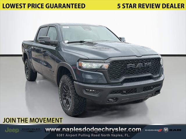 2026 RAM Ram 1500 RAM 1500 REBEL CREW CAB 4X4 57 BOX