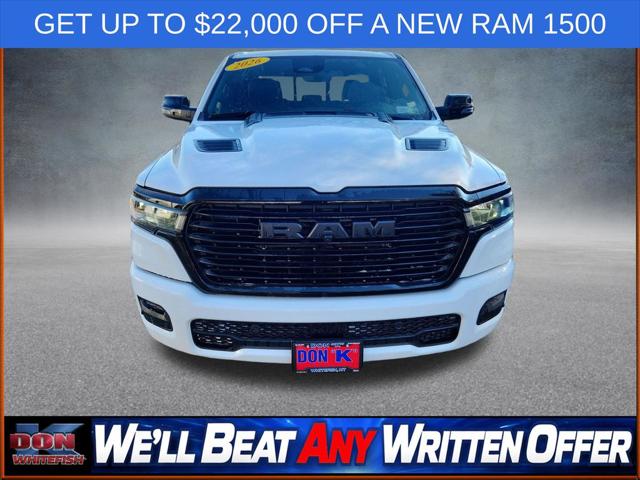 2026 RAM Ram 1500 RAM 1500 LARAMIE CREW CAB 4X4 57 BOX