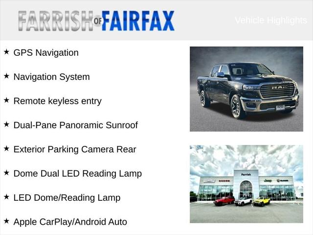 2026 RAM 1500 RAM 1500 LARAMIE CREW CAB 4X2 57 BOX