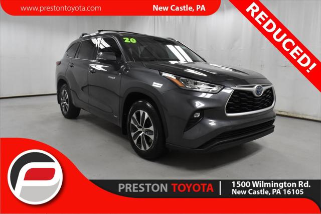 2020 Toyota Highlander Hybrid XLE 2020 Toyota Highlander Hybrid XLE