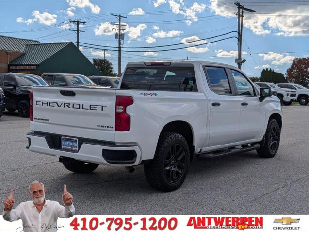 2023 Chevrolet Silverado 1500 4WD Crew Cab Short Bed Custom 2023 Chevrolet Silverado 1500 4WD Crew Cab Short Bed Custom