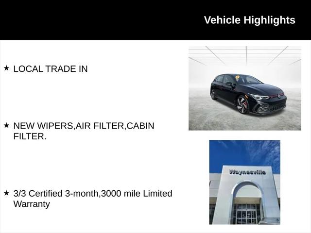 2023 Volkswagen Golf GTI 2.0T S 2023 Volkswagen Golf GTI 2.0T S