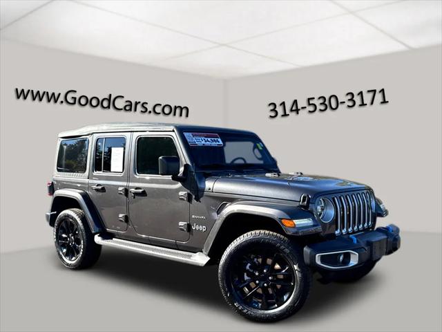 2022 Jeep Wrangler 4xe Unlimited Sahara 4x4 2022 Jeep Wrangler 4xe Unlimited Sahara 4x4