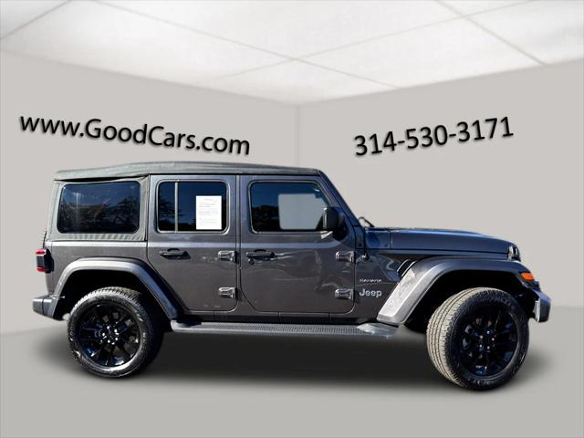 2022 Jeep Wrangler 4xe Unlimited Sahara 4x4 2022 Jeep Wrangler 4xe Unlimited Sahara 4x4