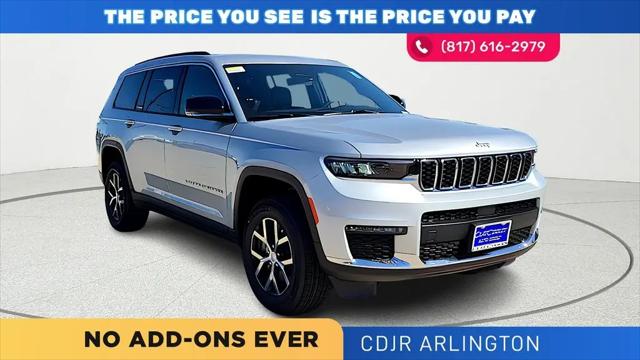 2025 Jeep Grand Cherokee L Limited 4x4 for sale in Arlington, TX