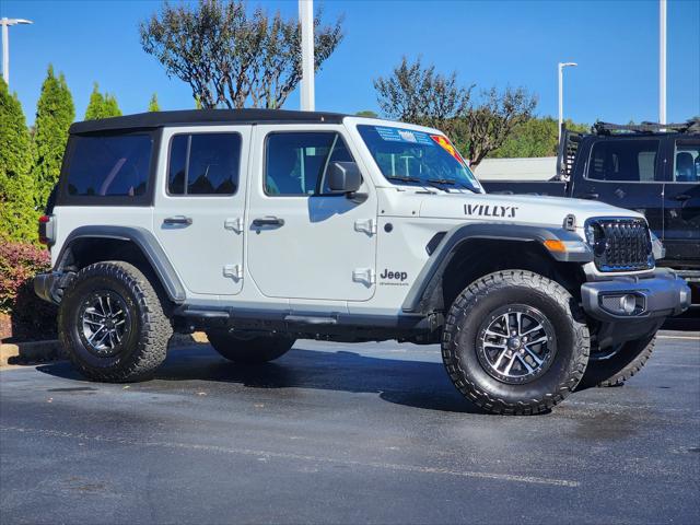 2024 Jeep Wrangler 4-Door Willys 4x4 2024 Jeep Wrangler 4-Door Willys 4x4