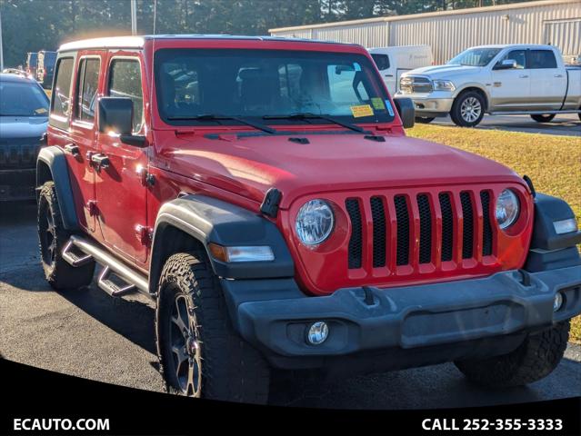 2018 Jeep Wrangler Unlimited Sport S 4x4 2018 Jeep Wrangler Unlimited Sport S 4x4