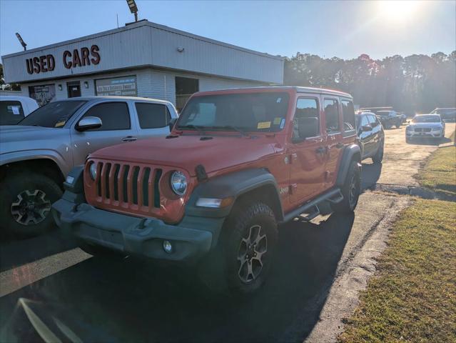 2018 Jeep Wrangler Unlimited Sport S 4x4 2018 Jeep Wrangler Unlimited Sport S 4x4