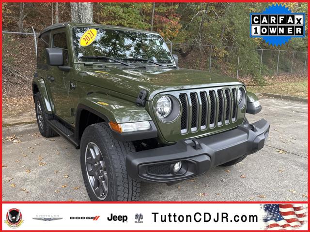 2021 Jeep Wrangler 80th Anniversary 4x4 2021 Jeep Wrangler 80th Anniversary 4x4