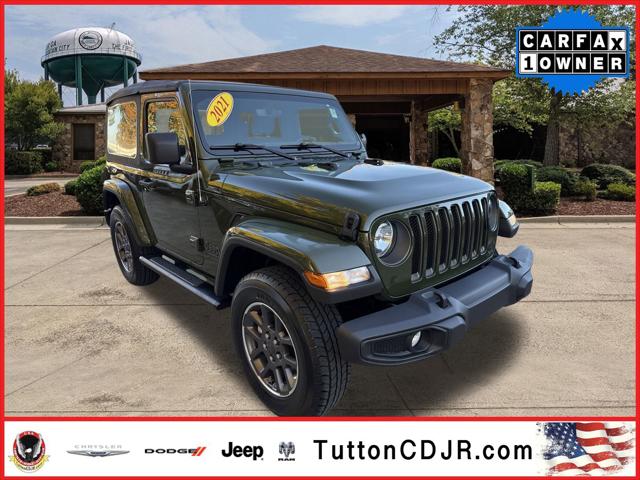 2021 Jeep Wrangler 80th Anniversary 4x4 2021 Jeep Wrangler 80th Anniversary 4x4