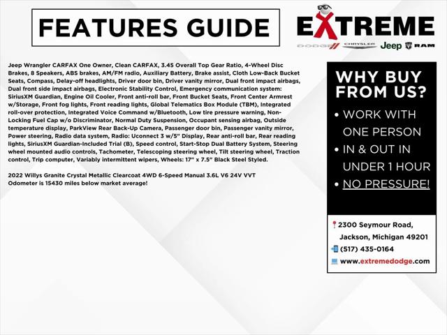 2022 Jeep Wrangler Willys Sport 2022 Jeep Wrangler Willys Sport