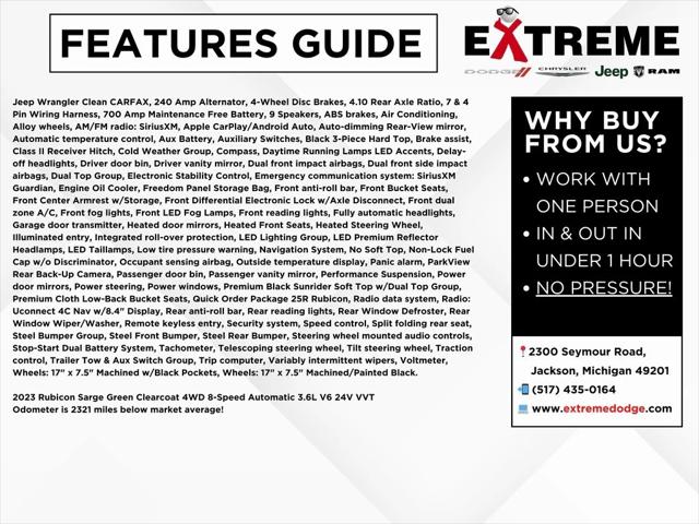 2023 Jeep Wrangler 4-Door Rubicon 2023 Jeep Wrangler 4-Door Rubicon
