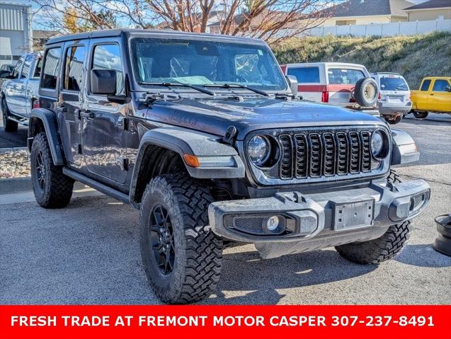 2024 Jeep Wrangler 4-Door Willys 4x4 2024 Jeep Wrangler 4-Door Willys 4x4