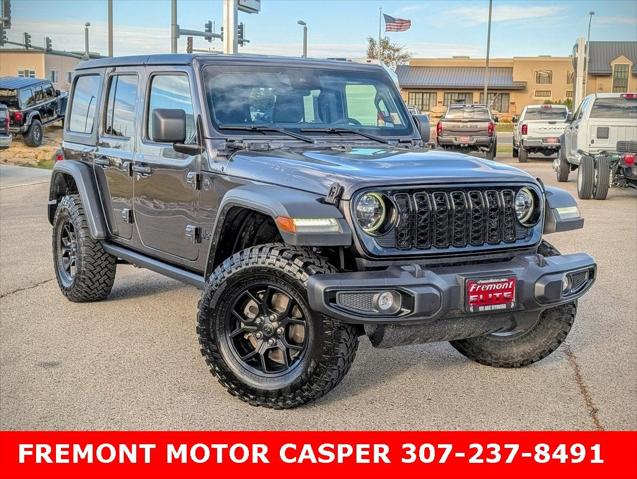 2024 Jeep Wrangler 4-Door Willys 4x4 2024 Jeep Wrangler 4-Door Willys 4x4