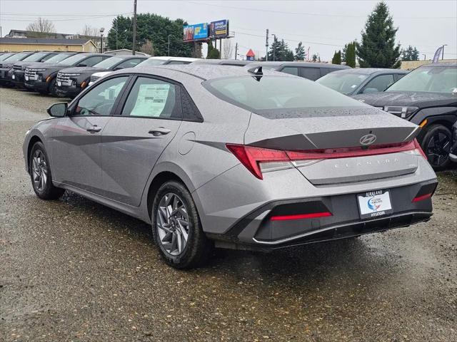 2026 Hyundai Elantra Hybrid Blue