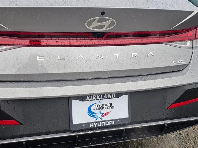 2026 Hyundai Elantra Hybrid Blue