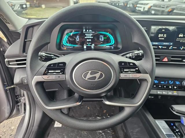 2026 Hyundai Elantra Hybrid Blue