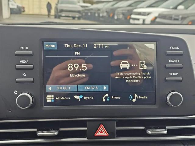 2026 Hyundai Elantra Hybrid Blue
