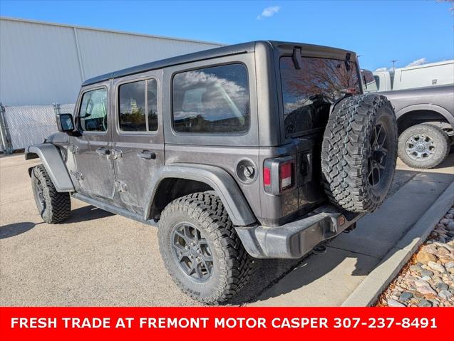 2024 Jeep Wrangler 4-Door Willys 4x4 2024 Jeep Wrangler 4-Door Willys 4x4
