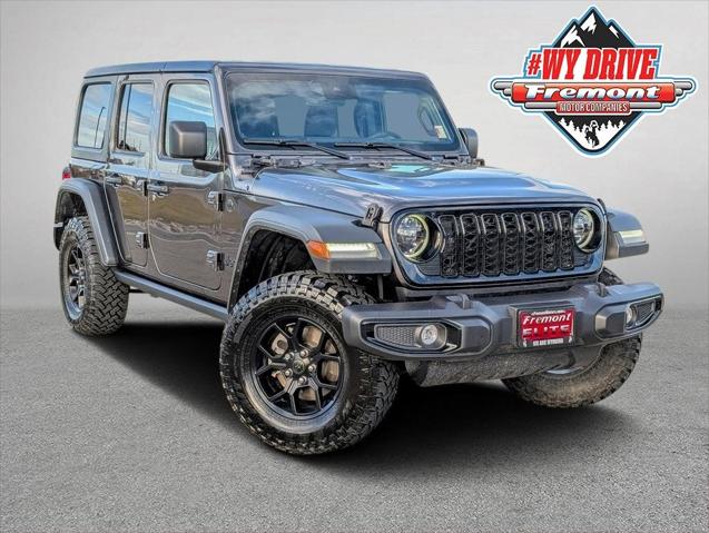 2024 Jeep Wrangler 4-Door Willys 4x4 2024 Jeep Wrangler 4-Door Willys 4x4