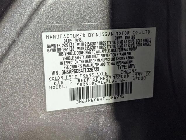2026 Nissan Kicks SV