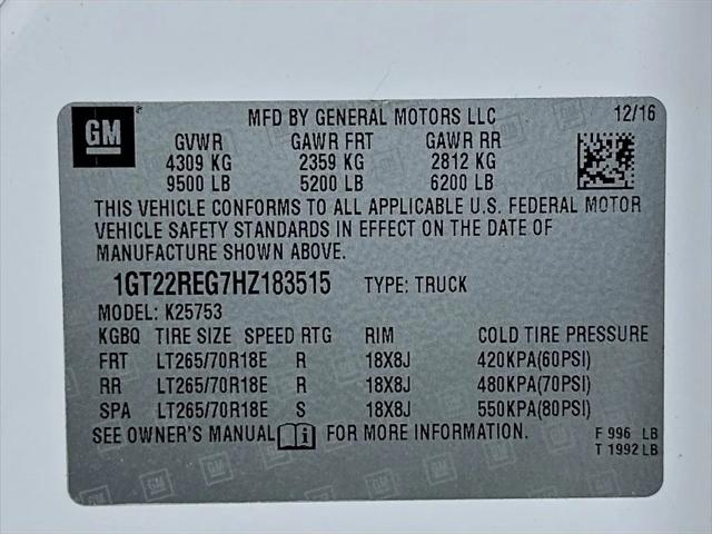 2017 GMC Sierra 2500HD Sierra