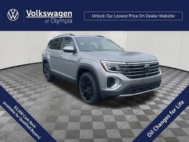 2026 Volkswagen Atlas SE with Technology for sale in Olympia, WA