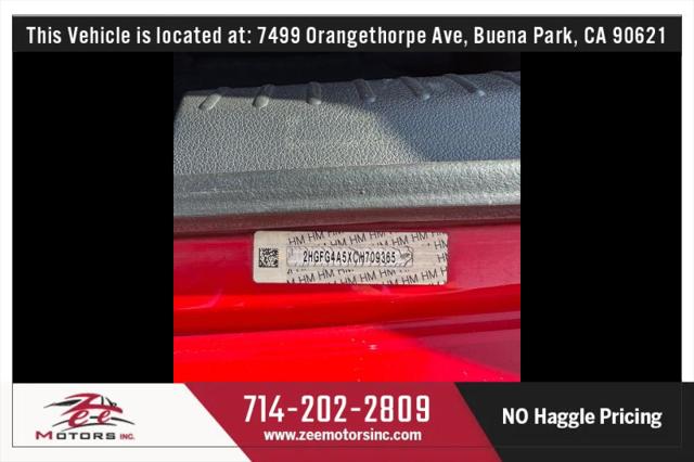 2012 Honda Civic Si